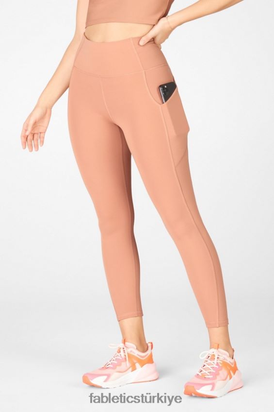 tr Fabletics kadınlar oasis pureluxe yüksek belli 7/8 tayt 55 akçaağaç odunu 40R06B822