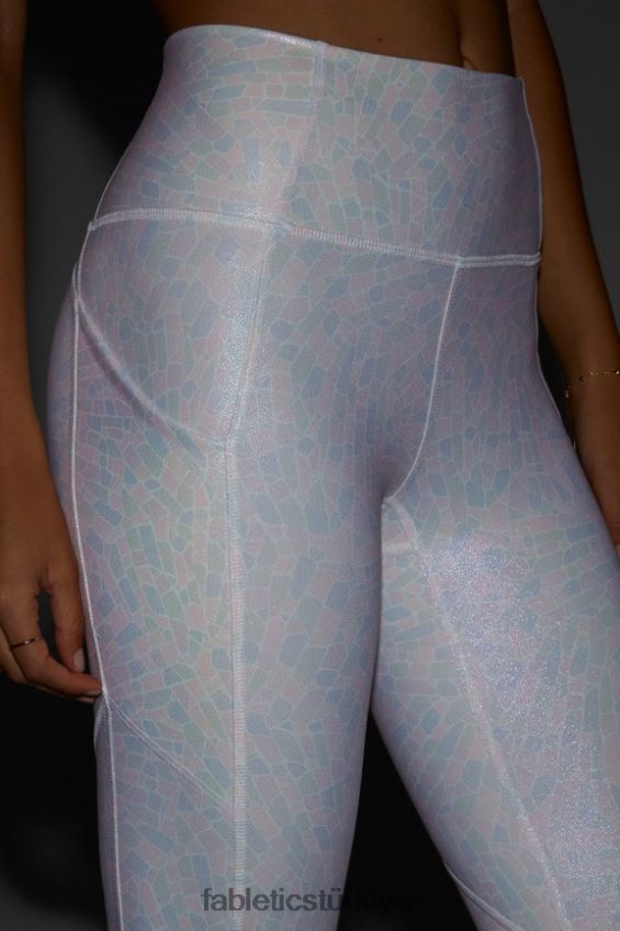 tr Fabletics kadınlar oasis pureluxe yüksek belli 7/8 tayt 82 beyaz kristal parlaklık 40R06B1152