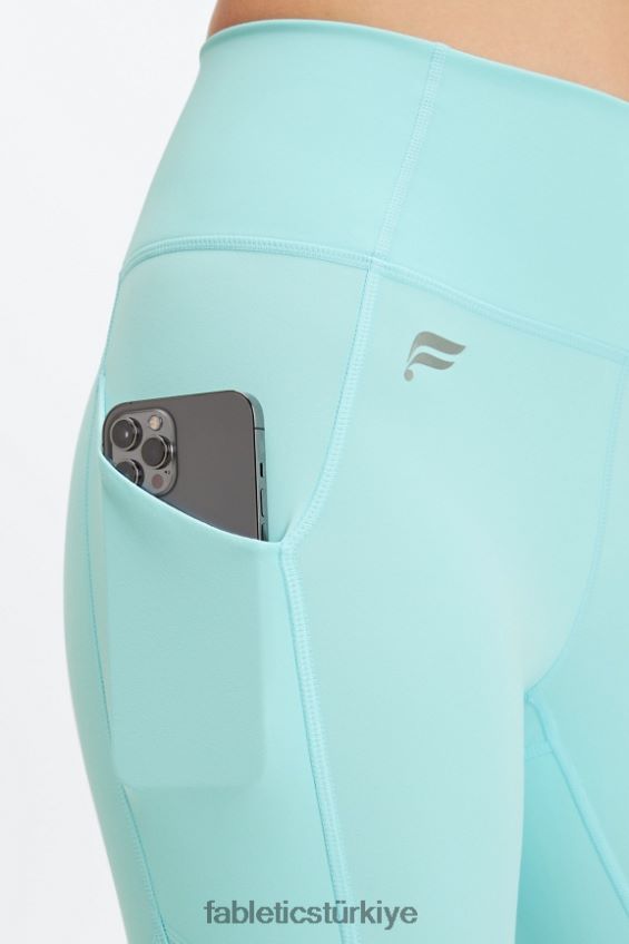 tr Fabletics kadınlar oasis pureluxe yüksek belli bükümlü 7/8 tayt kristal dalga 40R06B1137