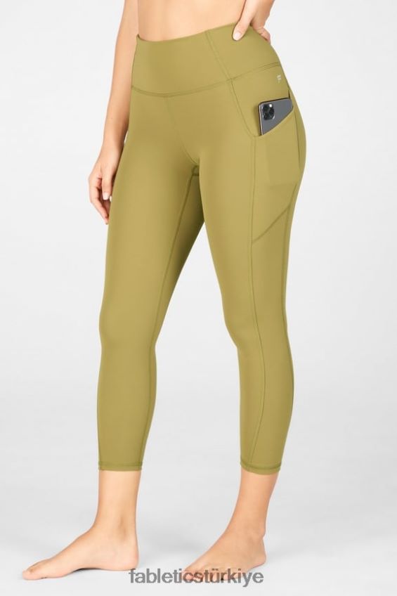 tr Fabletics kadınlar oasis pureluxe yüksek belli kapri Kekik 40R06B966