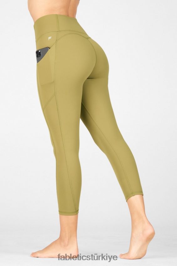 tr Fabletics kadınlar oasis pureluxe yüksek belli kapri Kekik 40R06B966