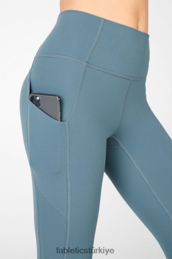 tr Fabletics kadınlar oasis pureluxe yüksek belli kapri göksel mavi 40R06B968