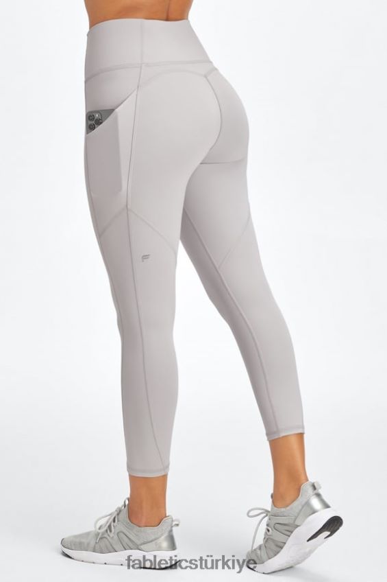 tr Fabletics kadınlar oasis pureluxe yüksek belli kapri mineral gri 40R06B960