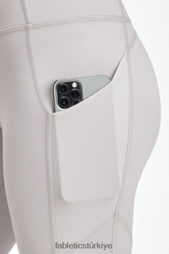 tr Fabletics kadınlar oasis pureluxe yüksek belli kapri mineral gri 40R06B960