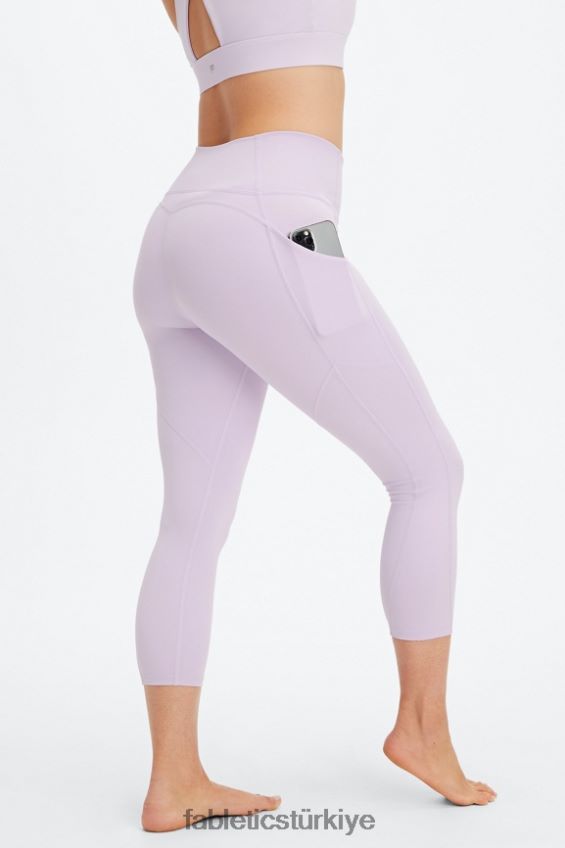 tr Fabletics kadınlar oasis pureluxe yüksek belli kapri puslu iris 40R06B962