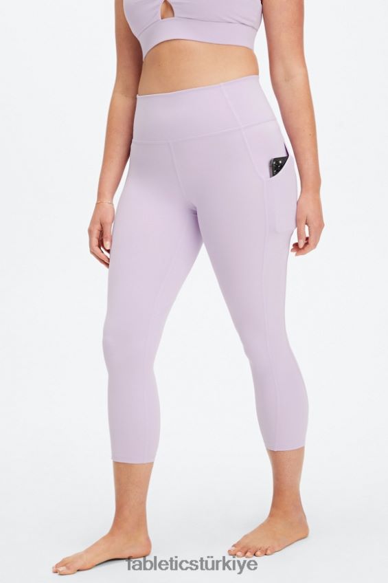 tr Fabletics kadınlar oasis pureluxe yüksek belli kapri puslu iris 40R06B962