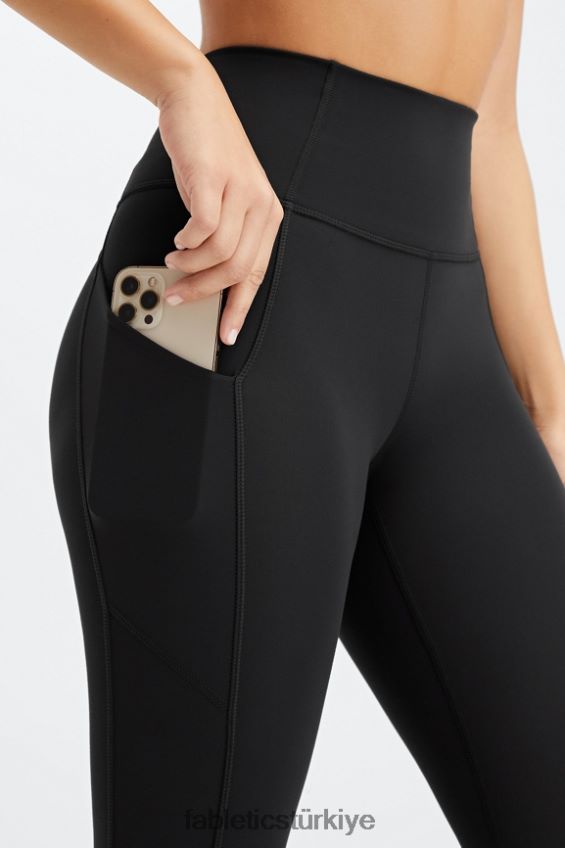 tr Fabletics kadınlar oasis pureluxe yüksek belli kapri siyah 40R06B957