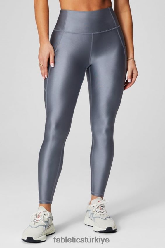tr Fabletics kadınlar oasis pureluxe yüksek belli parlak 7/8 tayt fırtına bulutu parlaması 40R06B894