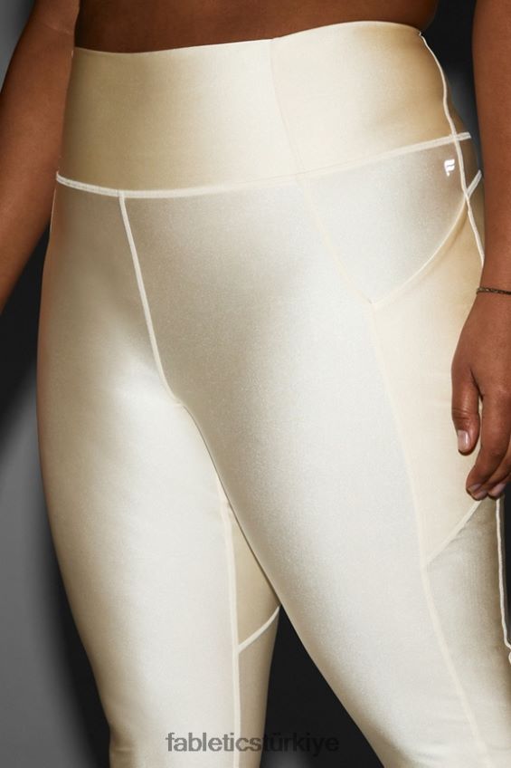 tr Fabletics kadınlar oasis pureluxe yüksek belli parlak 7/8 tayt tereyağlı parlaklık 40R06B900