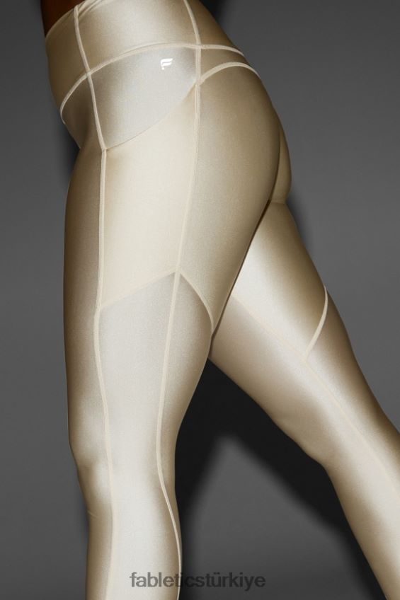 tr Fabletics kadınlar oasis pureluxe yüksek belli parlak 7/8 tayt tereyağlı parlaklık 40R06B924