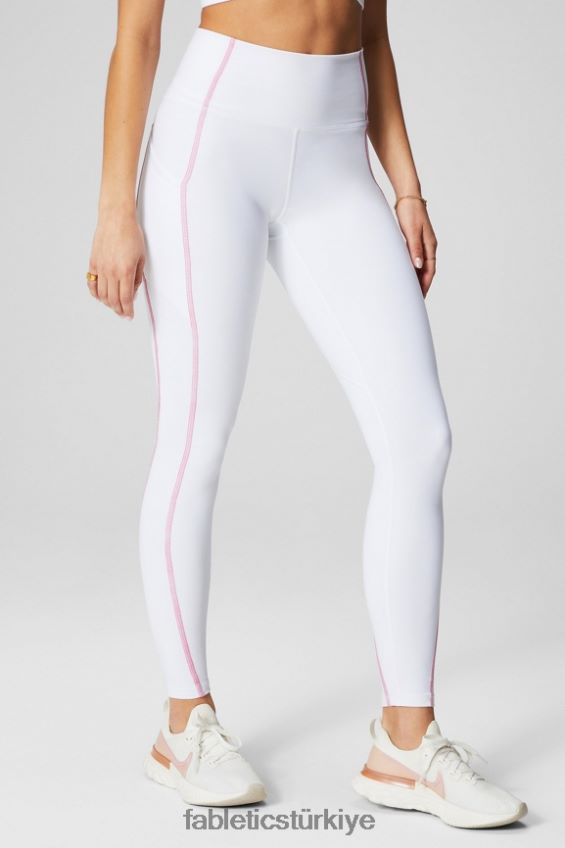 tr Fabletics kadınlar oasis pureluxe yüksek belli tayt 68 klasik beyaz/parlak balerin 40R06B901