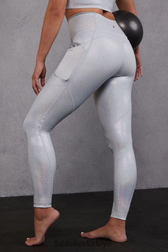 tr Fabletics kadınlar oasis pureluxe yüksek belli tayt 68 parıltılı hologram 40R06B904