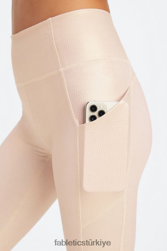 tr Fabletics kadınlar oasis pureluxe yüksek belli tayt 69 altın hologram 40R06B907