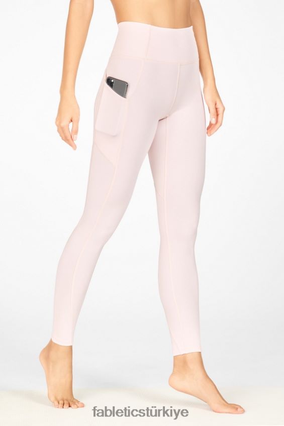 tr Fabletics kadınlar oasis pureluxe yüksek belli tayt 71 pembe don 40R06B919