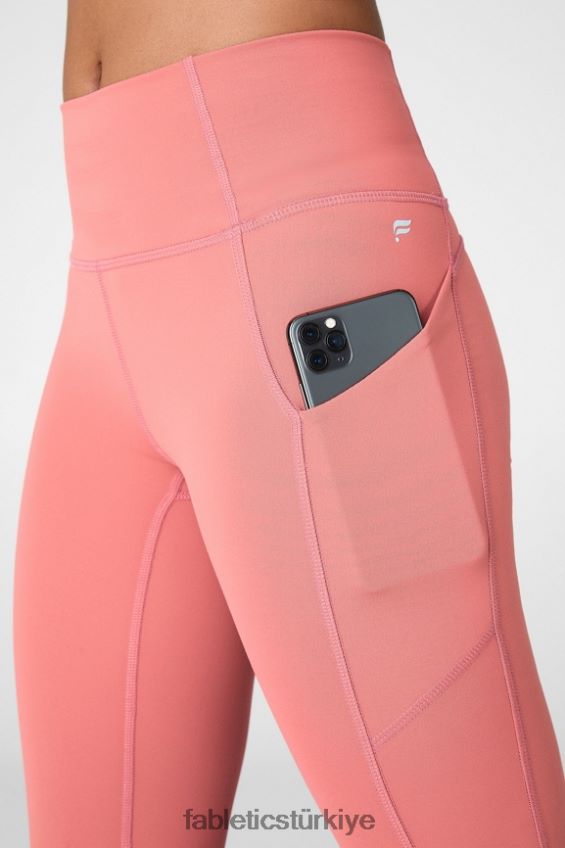 tr Fabletics kadınlar oasis pureluxe yüksek belli tayt 72 tozlu sedir 40R06B922