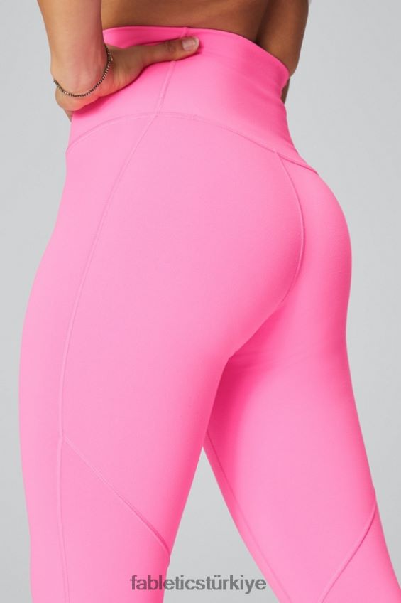 tr Fabletics kadınlar powerhold ultra hw 7/8 taytı tanımlayın elektrikli gül 40R06B1013