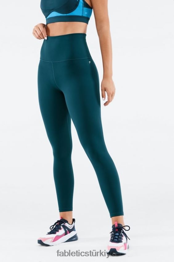 tr Fabletics kadınlar powerhold ultra hw 7/8 taytı tanımlayın gece yarısı dalgası 40R06B1018
