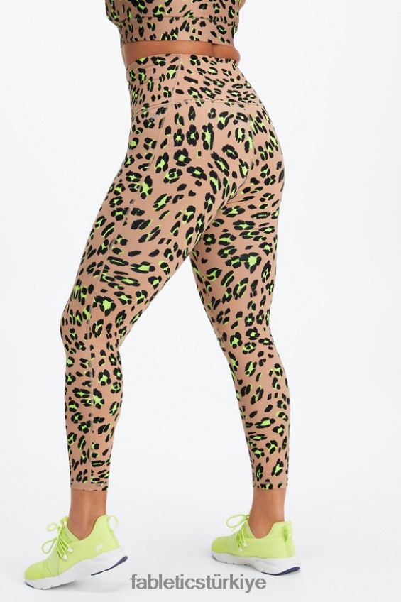 tr Fabletics kadınlar powerhold ultra hw 7/8 taytı tanımlayın çöl dalgalı aslan 40R06B1015