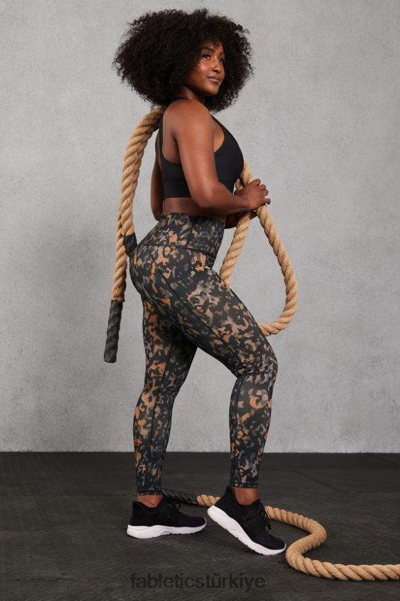 tr Fabletics kadınlar powerhold yüksek belli taytı tanımlayın 74 vahşi kamuflaj 40R06B974