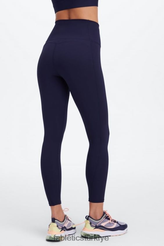 tr Fabletics kadınlar pureluxe ultra yüksek belli 7/8 tayt 65 derin donanma 40R06B880