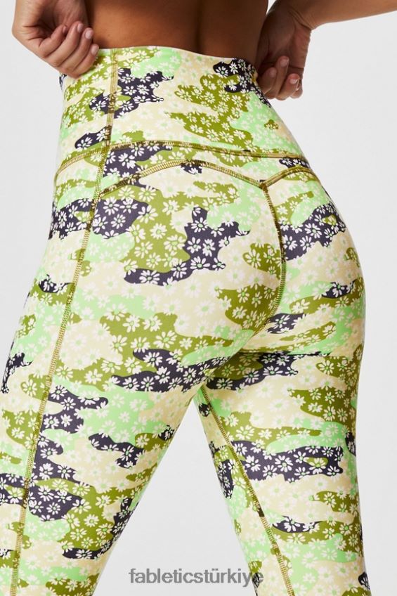 tr Fabletics kadınlar pureluxe ultra yüksek belli 7/8 tayt 65 papatya kamuflajı 40R06B877