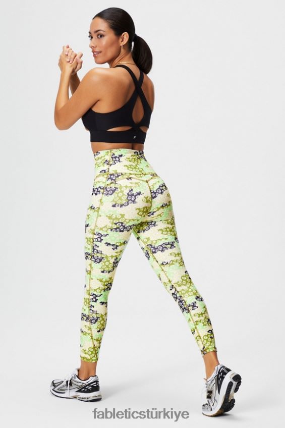 tr Fabletics kadınlar pureluxe ultra yüksek belli 7/8 tayt 65 papatya kamuflajı 40R06B877