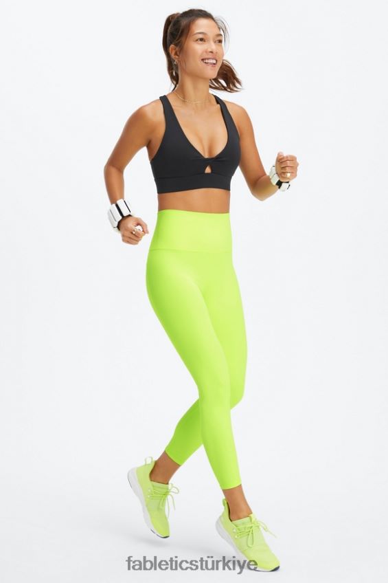 tr Fabletics kadınlar pureluxe ultra yüksek belli 7/8 tayt 66 neon 40R06B882