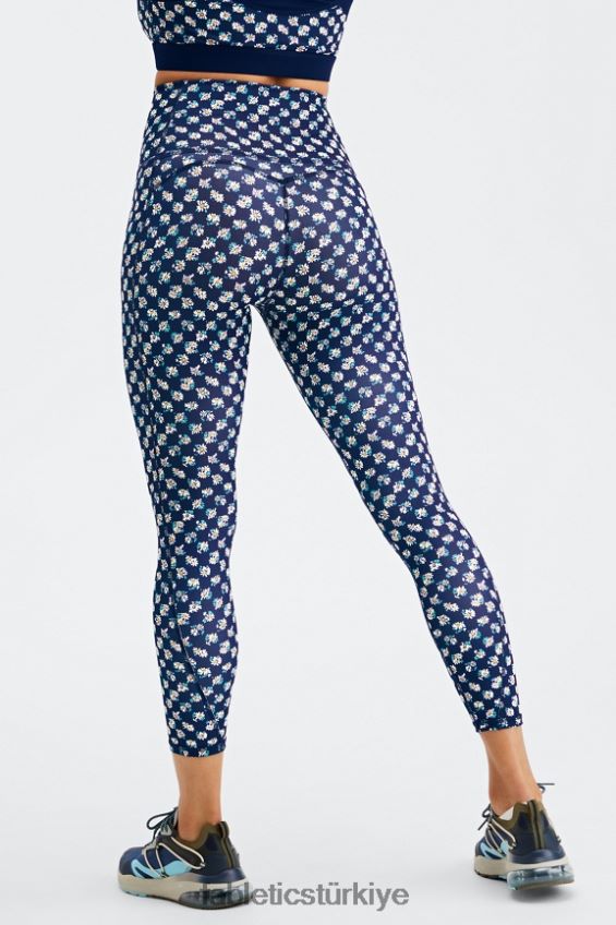 tr Fabletics kadınlar pureluxe ultra yüksek belli 7/8 tayt 66 papatya tarlası kontrolü 40R06B884