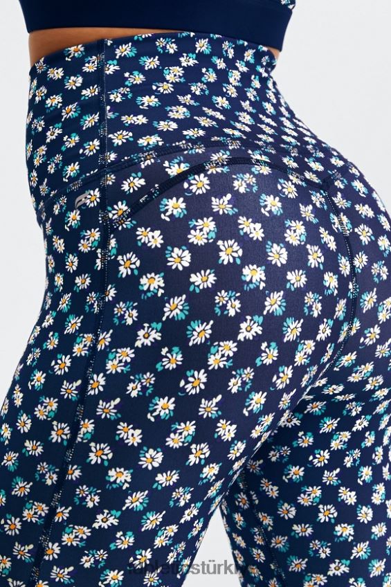 tr Fabletics kadınlar pureluxe ultra yüksek belli 7/8 tayt 66 papatya tarlası kontrolü 40R06B884