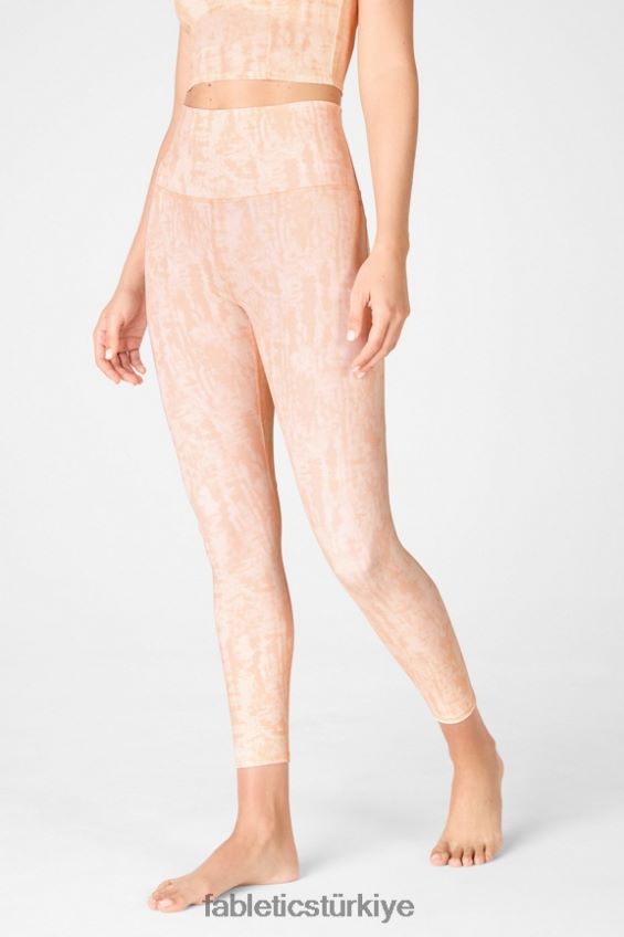 tr Fabletics kadınlar pureluxe ultra yüksek belli 7/8 tayt 67 shibori şeridi 40R06B890