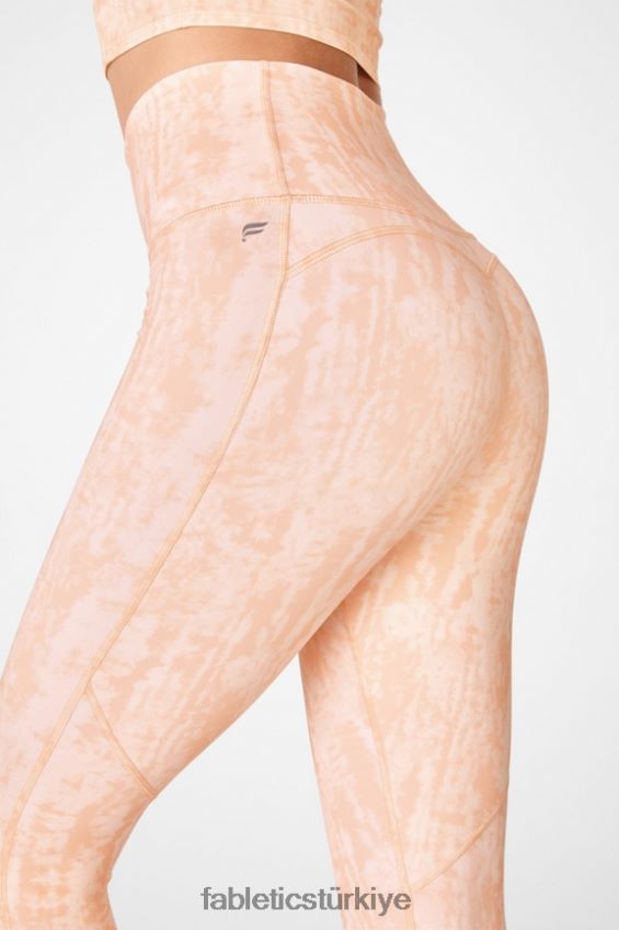 tr Fabletics kadınlar pureluxe ultra yüksek belli 7/8 tayt 67 shibori şeridi 40R06B890