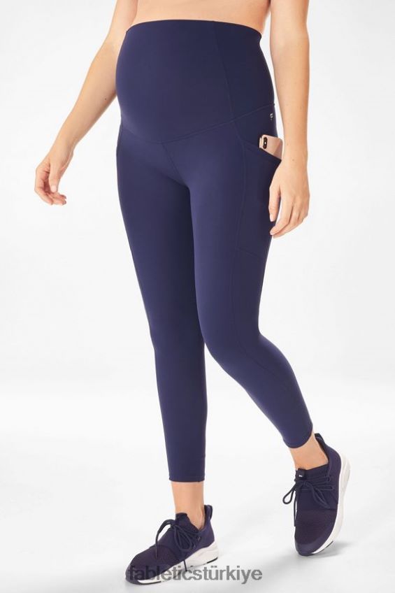 tr Fabletics kadınlar pureluxe yüksek belli hamile 7/8 tayt Uçurum 40R06B950