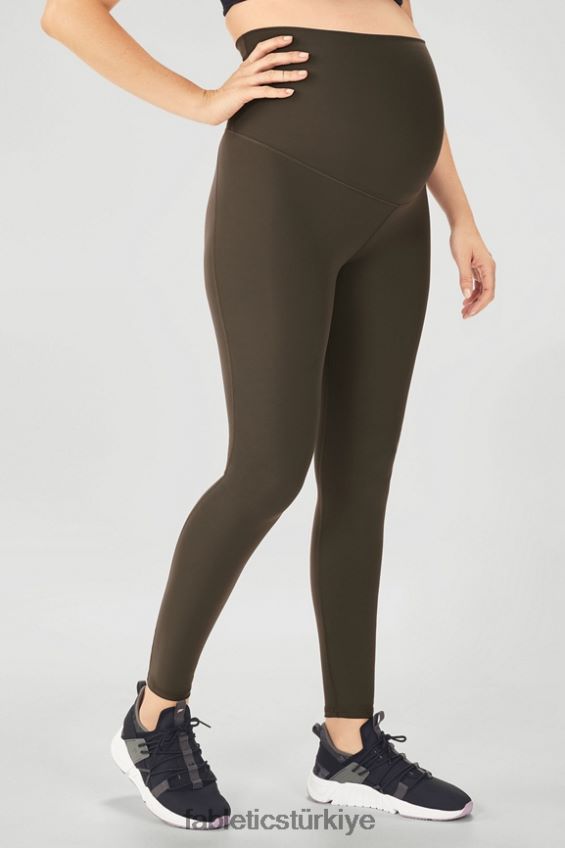 tr Fabletics kadınlar pureluxe yüksek belli hamile taytı ordu 40R06B1322
