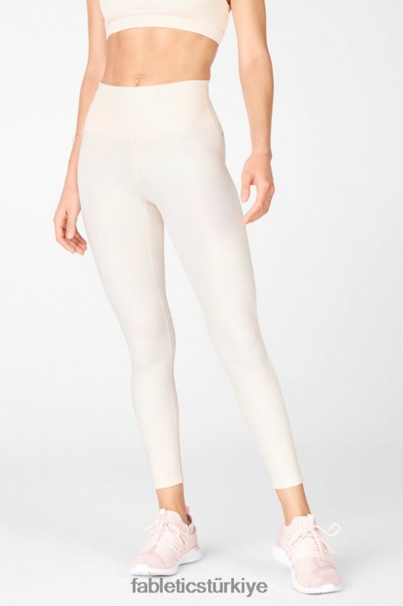 tr Fabletics kadınlar pureluxe yüksek belli yanardöner 7/8 tayt sedefli fildişi 40R06B1173