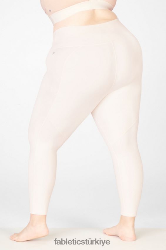 tr Fabletics kadınlar pureluxe yüksek belli yanardöner 7/8 tayt sedefli fildişi 40R06B1174