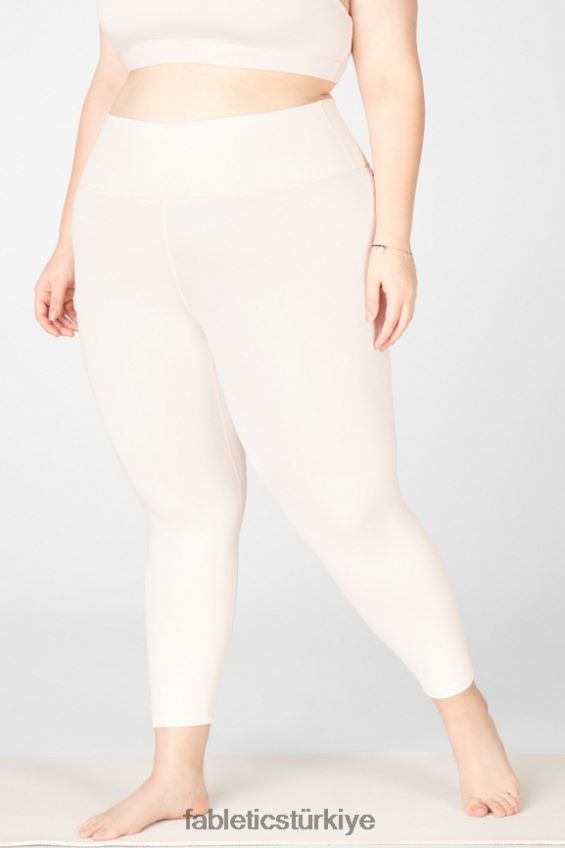tr Fabletics kadınlar pureluxe yüksek belli yanardöner 7/8 tayt sedefli fildişi 40R06B1174