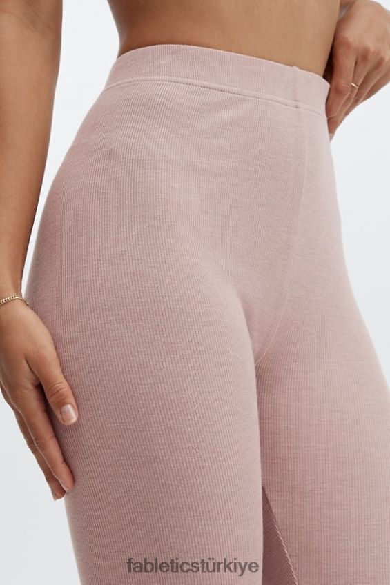 tr Fabletics kadınlar restoreknit ultra yüksek belli 7/8 tayt iz tozu 40R06B1069