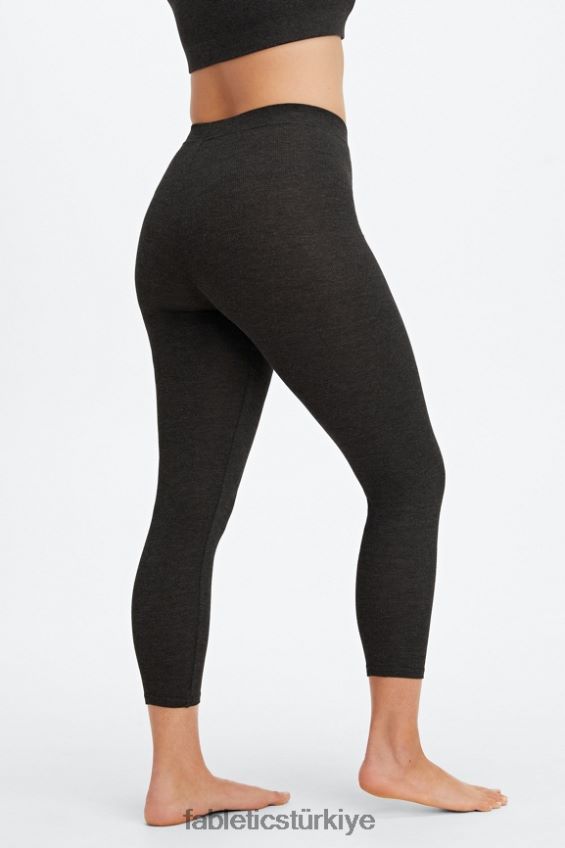 tr Fabletics kadınlar restoreknit ultra yüksek belli 7/8 tayt kara funda 40R06B1065