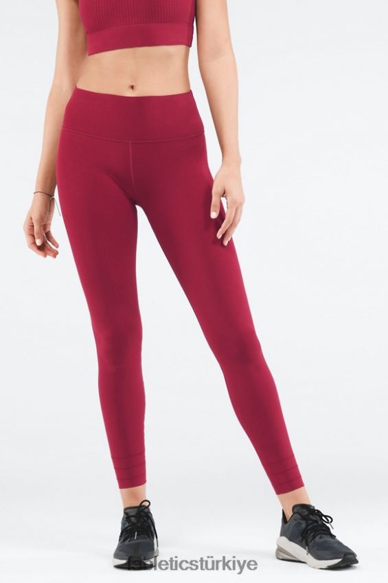tr Fabletics kadınlar sculptknit yüksek belli özel uzunlukta tayt kiraz patlaması 40R06B1216