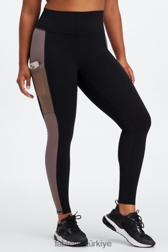 tr Fabletics kadınlar taşınabilir güçlü yüksek belli tayt 40 siyah/dumanlı 40R06B745
