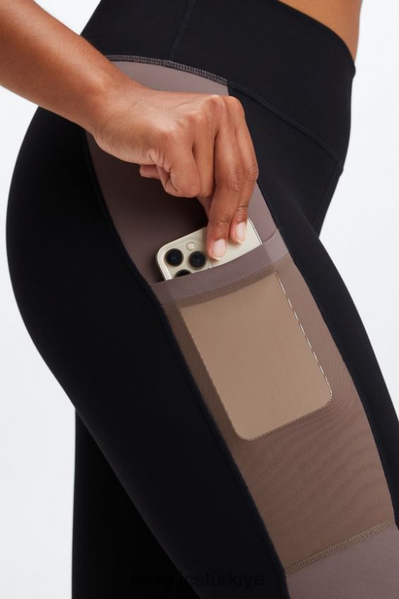 tr Fabletics kadınlar taşınabilir güçlü yüksek belli tayt 40 siyah/dumanlı 40R06B745