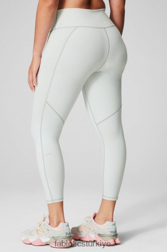 tr Fabletics kadınlar tanımlayın powerhold yüksek belli 7/8 tayt 21 pembe kaçış/logo 40R06B650
