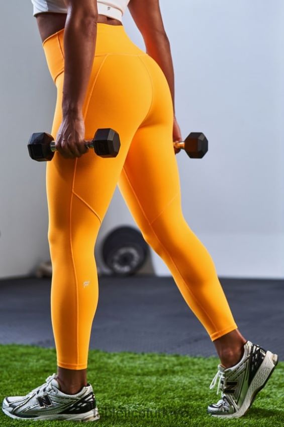 tr Fabletics kadınlar tanımlayın powerhold yüksek belli 7/8 tayt 22 klasik beyaz/ombre spor 40R06B655