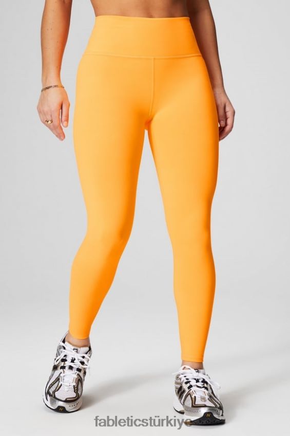 tr Fabletics kadınlar tanımlayın powerhold yüksek belli 7/8 tayt 22 klasik beyaz/ombre spor 40R06B655