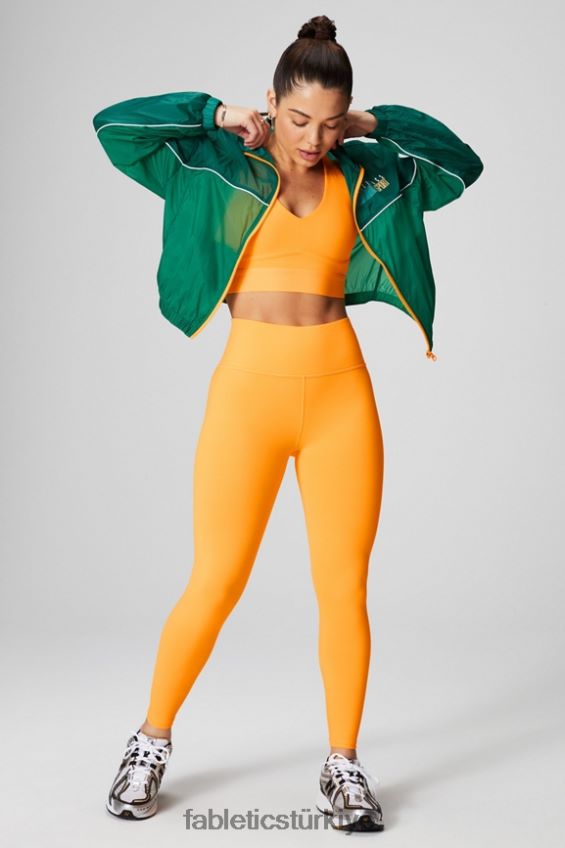 tr Fabletics kadınlar tanımlayın powerhold yüksek belli 7/8 tayt 22 klasik beyaz/ombre spor 40R06B655