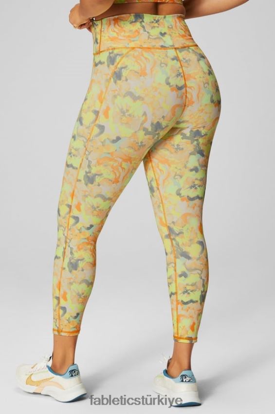 tr Fabletics kadınlar tanımlayın powerhold yüksek belli 7/8 tayt 22 mineral gri/siyah nakavt 40R06B653