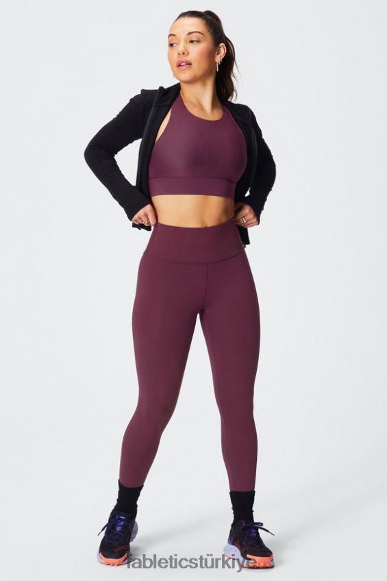 tr Fabletics kadınlar tanımlayın powerhold yüksek belli 7/8 tayt 23 merlot/çoklu 40R06B662