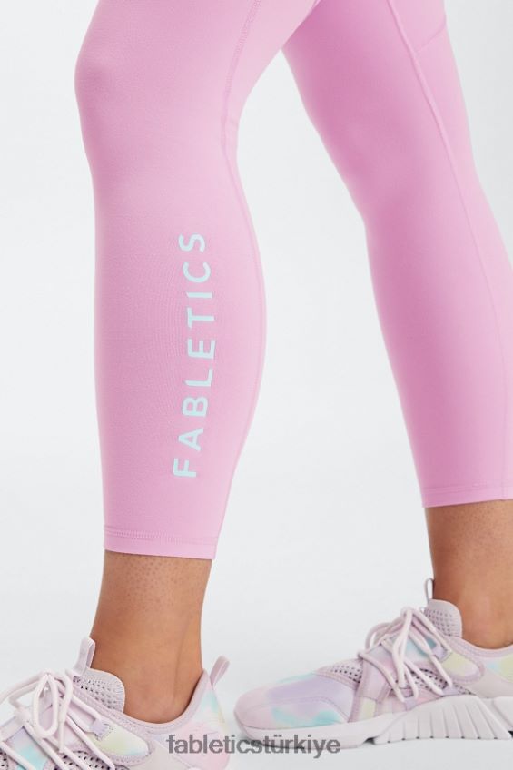 tr Fabletics kadınlar tanımlayın powerhold yüksek belli 7/8 tayt 27 puslu leylak 40R06B678
