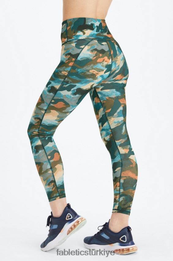 tr Fabletics kadınlar tanımlayın powerhold yüksek belli 7/8 tayt 28 büyük bunaltıcı/yansıtıcı gümüş 40R06B687