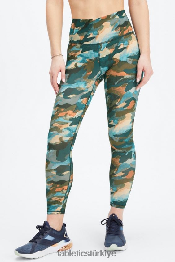 tr Fabletics kadınlar tanımlayın powerhold yüksek belli 7/8 tayt 28 büyük bunaltıcı/yansıtıcı gümüş 40R06B687